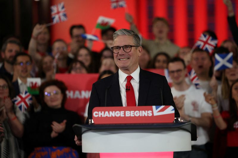 UK election-winner Starmer inherits weak economy with ‘no magic wand’