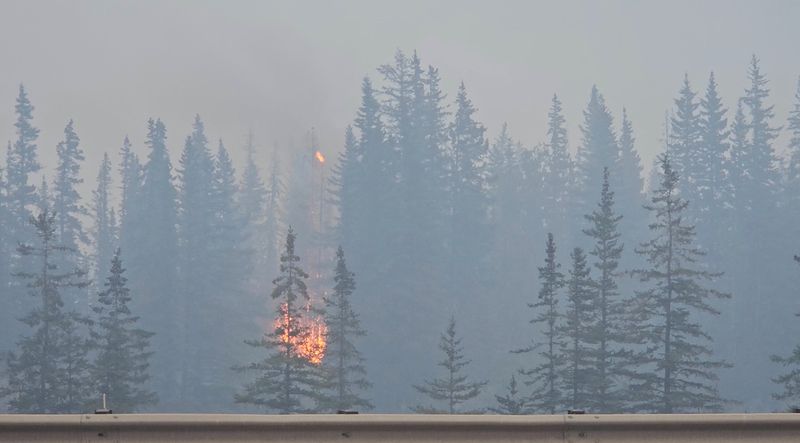 Canadian wildfire reaches Jasper, firefighters battle to protect oil pipeline