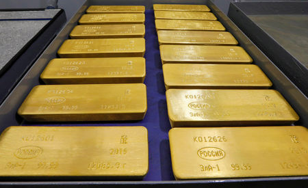 Gold prices rise to near $2,400 with focus on Fed, rate cuts