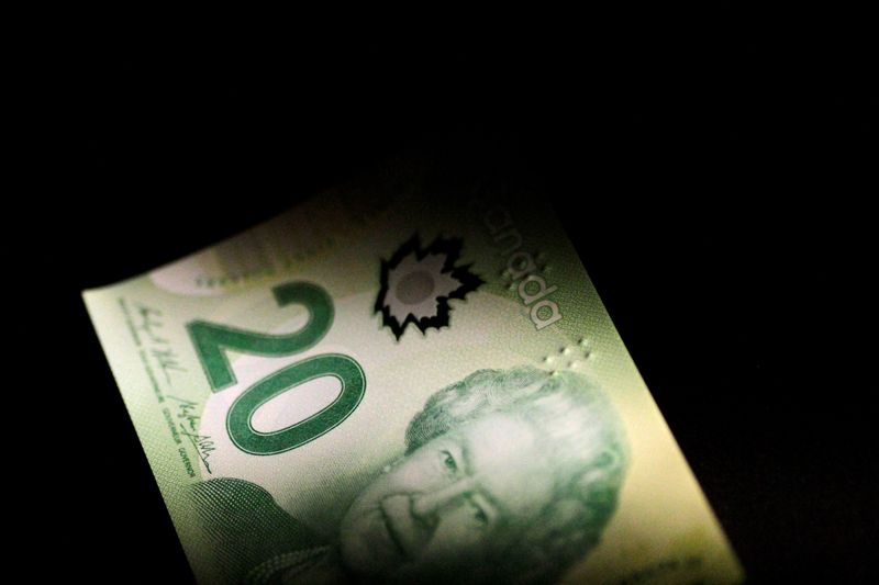 CANADA FX DEBT – Canadian dollar strengthens, benchmark yield slips