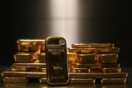 Gold prices steady below $2,700 as dollar firms with Fed in focus