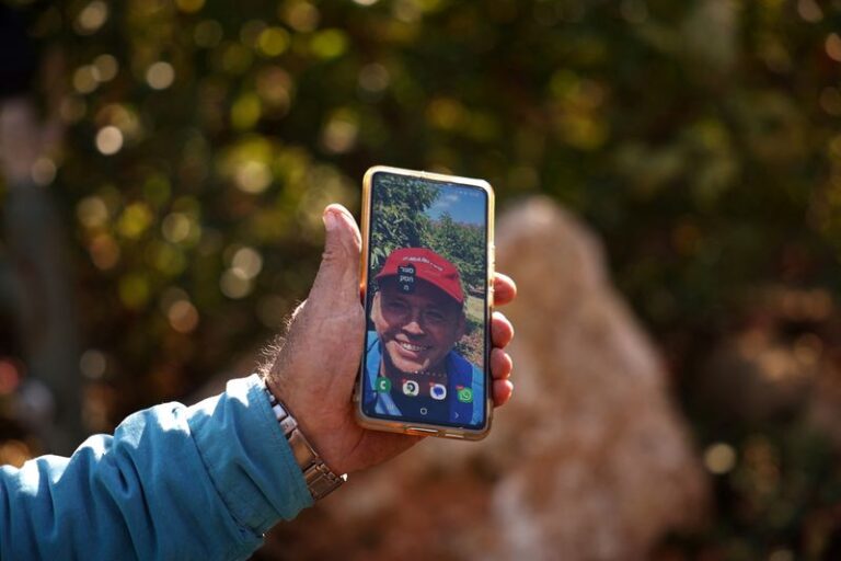 Israeli farmer whose son was killed by Lebanon rocket works to restore orchard