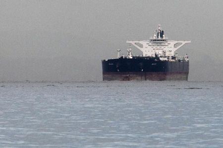 Tanker under US sanctions discharges oil at Chinese port, LSEG data shows